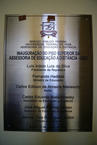  	Inauguração 2º andar prédio AEDI 	